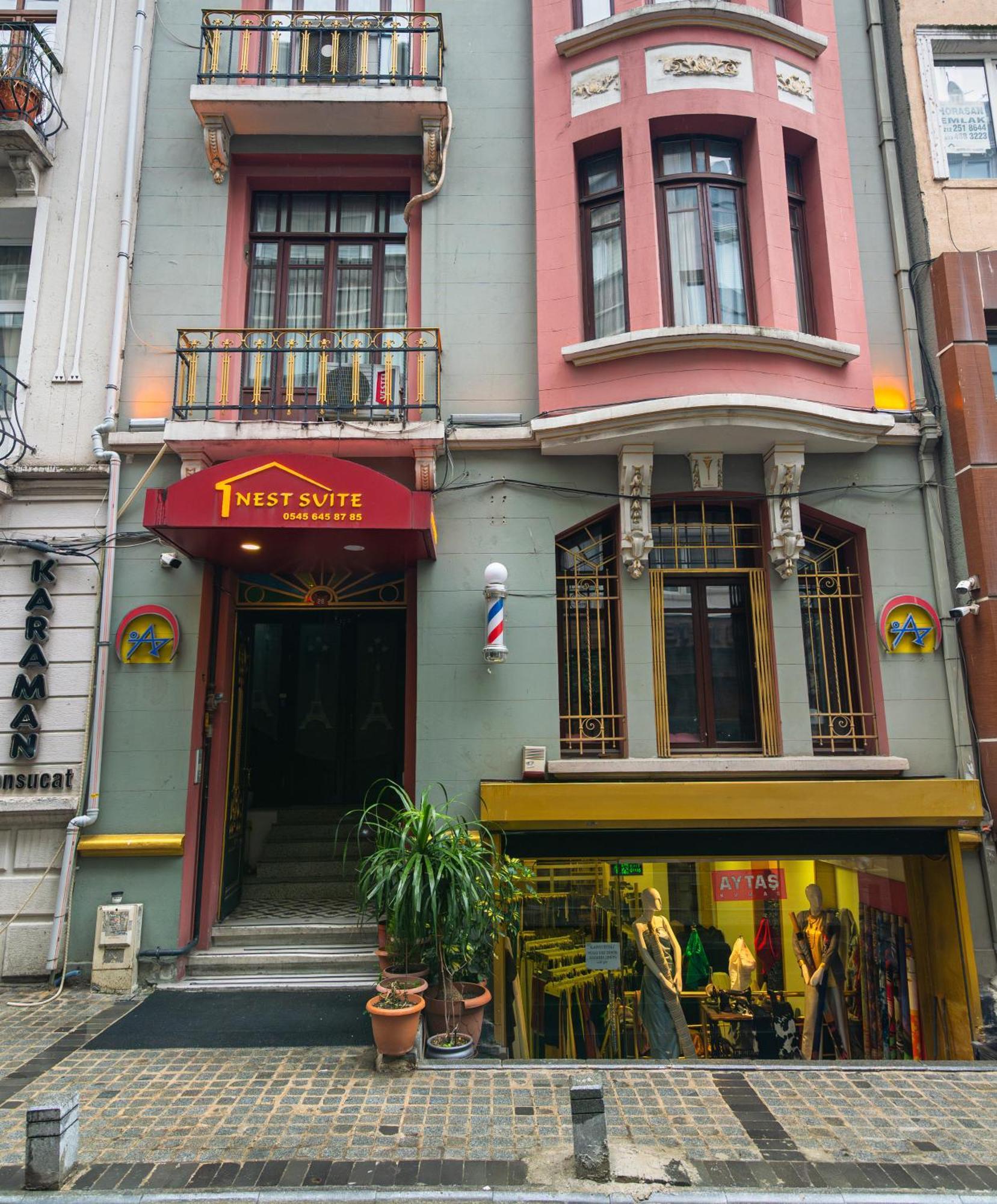 Nest Hotel Sisli Istambul Exterior foto